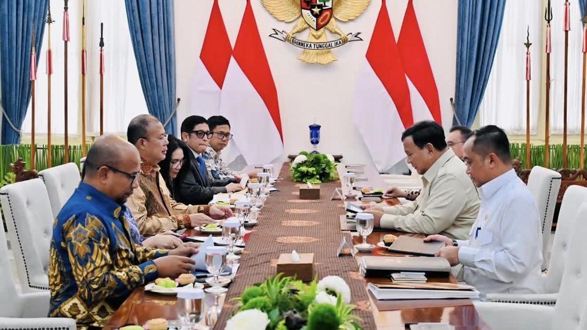 Ilustrasi berita Nasional: Prabowo Terima Anggota Baleg DPR-Akademisi Bahas UU Satu Data Indonesia