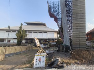 Renovasi Venue Panjat Tebing GOR Bhuana Patra Buleleng Habiskan Rp 1,5 Miliar