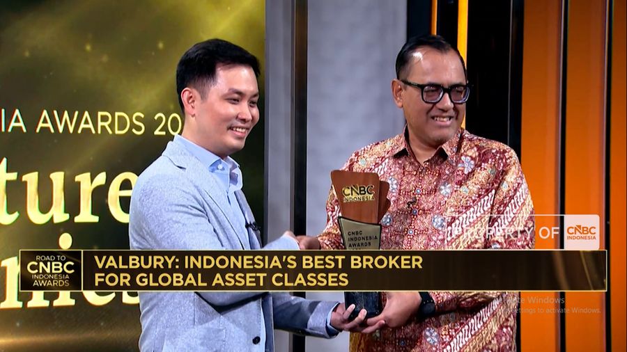 Valbury Raih "Indonesia's Best Broker For Global Asset Classes"