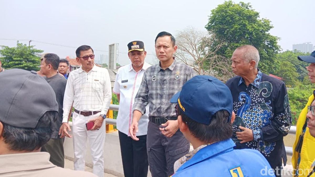 AHY Cek Jembatan Kemang Pratama Rp 60,4 M yang Sempat Runtuh Imbas Banjir — NadiKabar.com