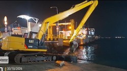 Kapal Sulit Bersandar, Sedimentasi di Dermaga LCM Gilimanuk Dikeruk