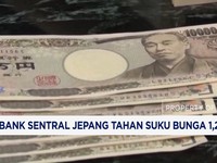 Bank Sentral Jepang BOJ Tahan Suku Bunga 1,25%