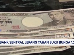Bank Sentral Jepang BOJ Tahan Suku Bunga 1,25%