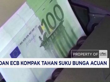 BOJ Dan ECB Kompak Tahan Suku Bunga Acuan
