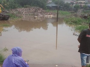Sempat Surut, Bulak Barat Depok Kini Banjir Lagi Usai Hujan Deras