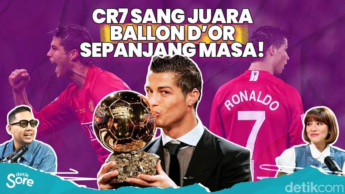 Siiuuuu, Cristiano Ronaldo Kalahkan Messi di Ballon d'Or! — NadiKabar.com