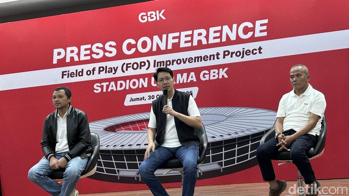 Ilustrasi berita Olahraga: Lapangan SUGBK Direnovasi Hingga April 2027, Timnas Tak Bisa Pakai
