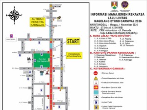Ada Magelang Ethno Carnival Besok Minggu, Ini Rekayasa Lalin-Kantong Parkirnya