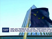 Inflasi Tembus Level Tertinggi Dalam 3 Tahun, ECB Tahan Suku Bunga