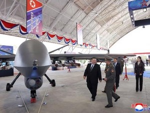 Korut Pamerkan Rudal-Drone Tempur, Kim Jong Un Dorong Senjata Berbasis AI
