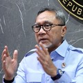 Menteri Koordinator Bidang Pangan RI Zulkfli Hasan meyampaikan pemaparannya dalam acara World Food Day Inovasi untuk Kedaulatan Pangan Indonesia di Jakarta, Jumat (30/10/2026). (Tangkapan layar CNBC TV)