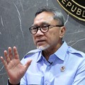 Menteri Koordinator Bidang Pangan RI Zulkfli Hasan meyampaikan pemaparannya dalam acara World Food Day Inovasi untuk Kedaulatan Pangan Indonesia di Jakarta, Jumat (30/10/2026). (Tangkapan layar CNBC TV)
