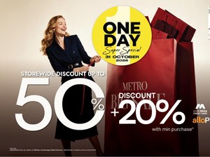 METRO BIG SALE One Day Super Special Serbu Diskon Hingga 50% dari Brand Ternama