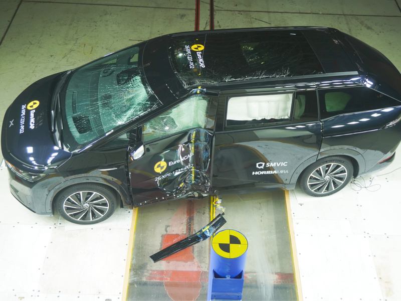 Mobil listrik asal China, XPENG X9, berhasil meraih peringkat keselamatan bintang lima dari Australasian New Car Assessment Program (ANCAP). (Dok. ANCAP)