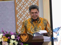 Pelaksana Tugas (Plt.) Direktur Jenderal Industri Agro Kemenperin Putu Juli Ardika saat ditemui di Jakarta, Jumat (30/10/2026). (CNBC Indonesia/Ferry Sandi)