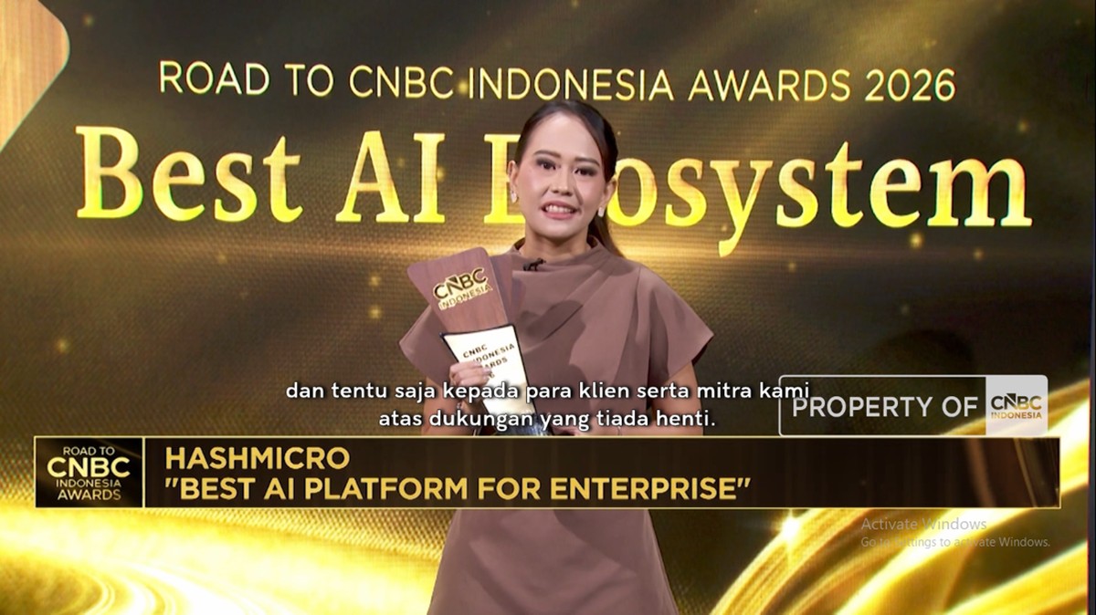 HashMicro Raih Best AI Platform for Enterprise