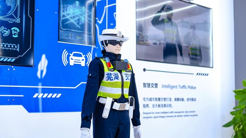 Robot-robot AiMoga dalam ajang Chery International User Summit 2026 di Wuhu, China Oktober 2026 ini. (Dok. Chery)