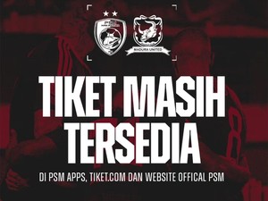 PSM Vs Madura United di Stadion GBH, Panpel Jual 7.000 Tiket