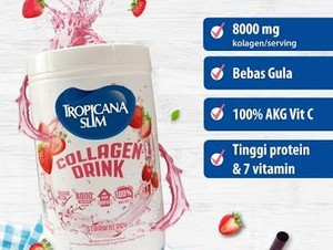 Tropicana Slim Collagen Drink: Manis Tanpa Bersalah, Bikin Awet Muda