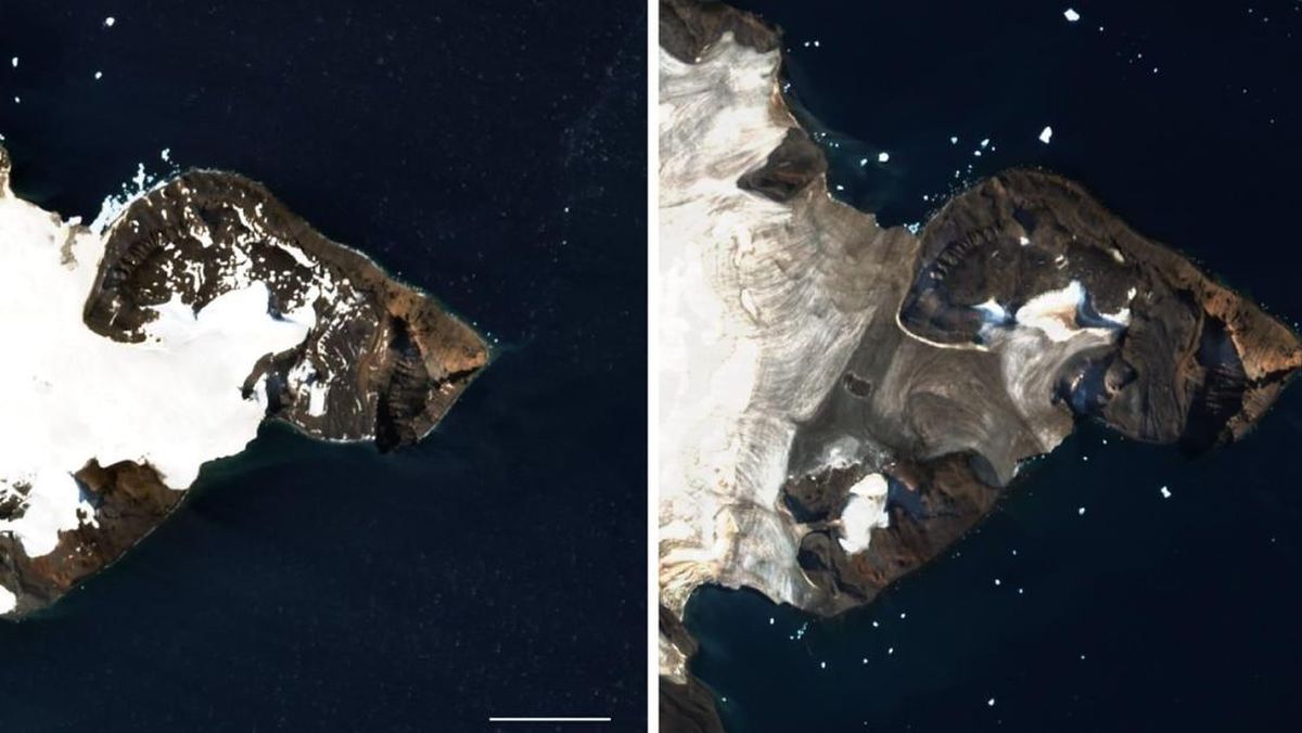 Wajah Tengkorak Muncul di Antarktika dalam Citra Satelit NASA — NadiKabar.com