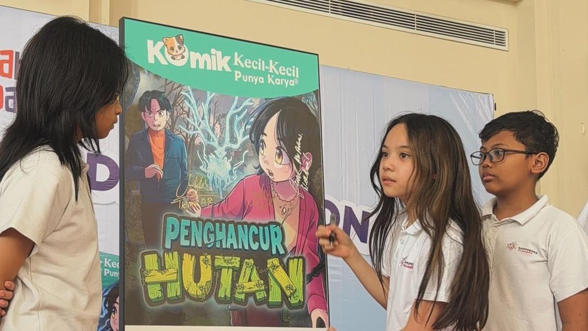 Bangga! Gempi Bikin Komik Penghancur Hutan, Berawal dari Tugas Sekolah — NadiKabar.com